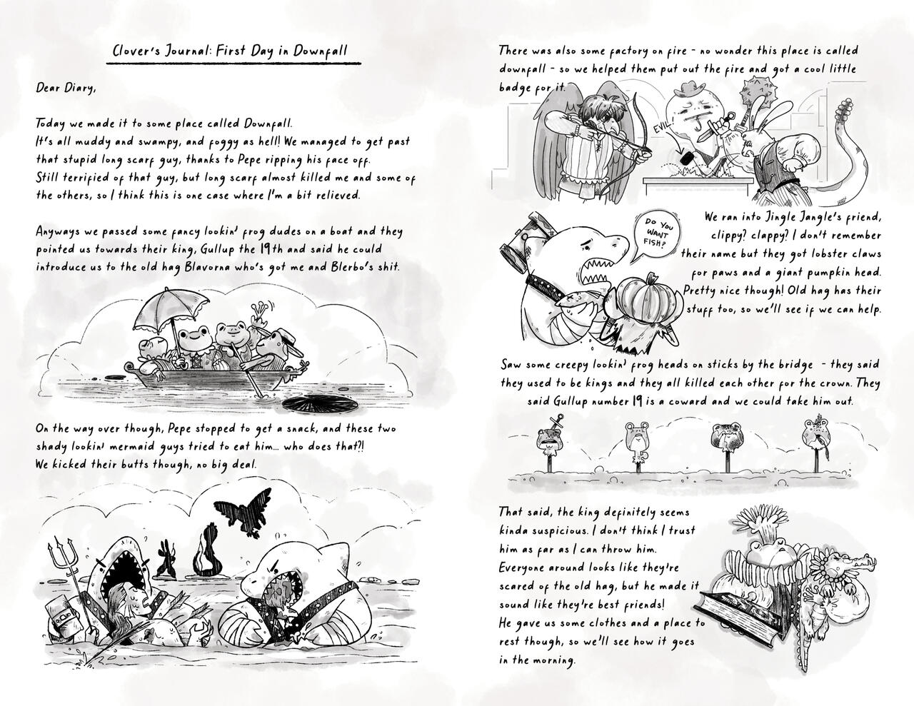 Clover&#39;s Journal